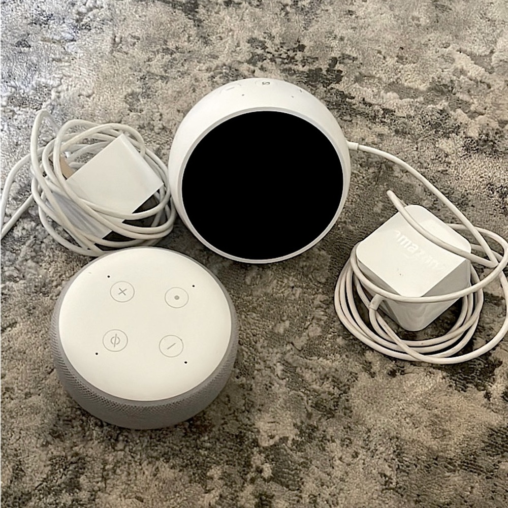 Amazon Echo Spot and Dot with Alexa